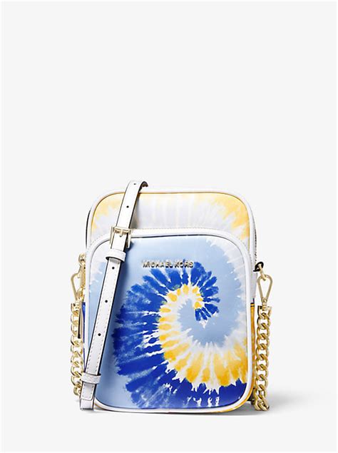 tie dye michael kors bag|Jet Set Medium Tie Dye Smartphone Crossbody Bag .